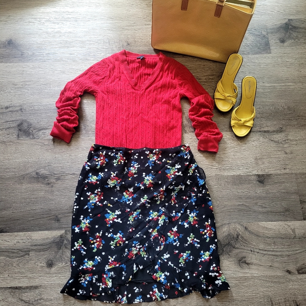 Ralph Lauren Georgette Skirt